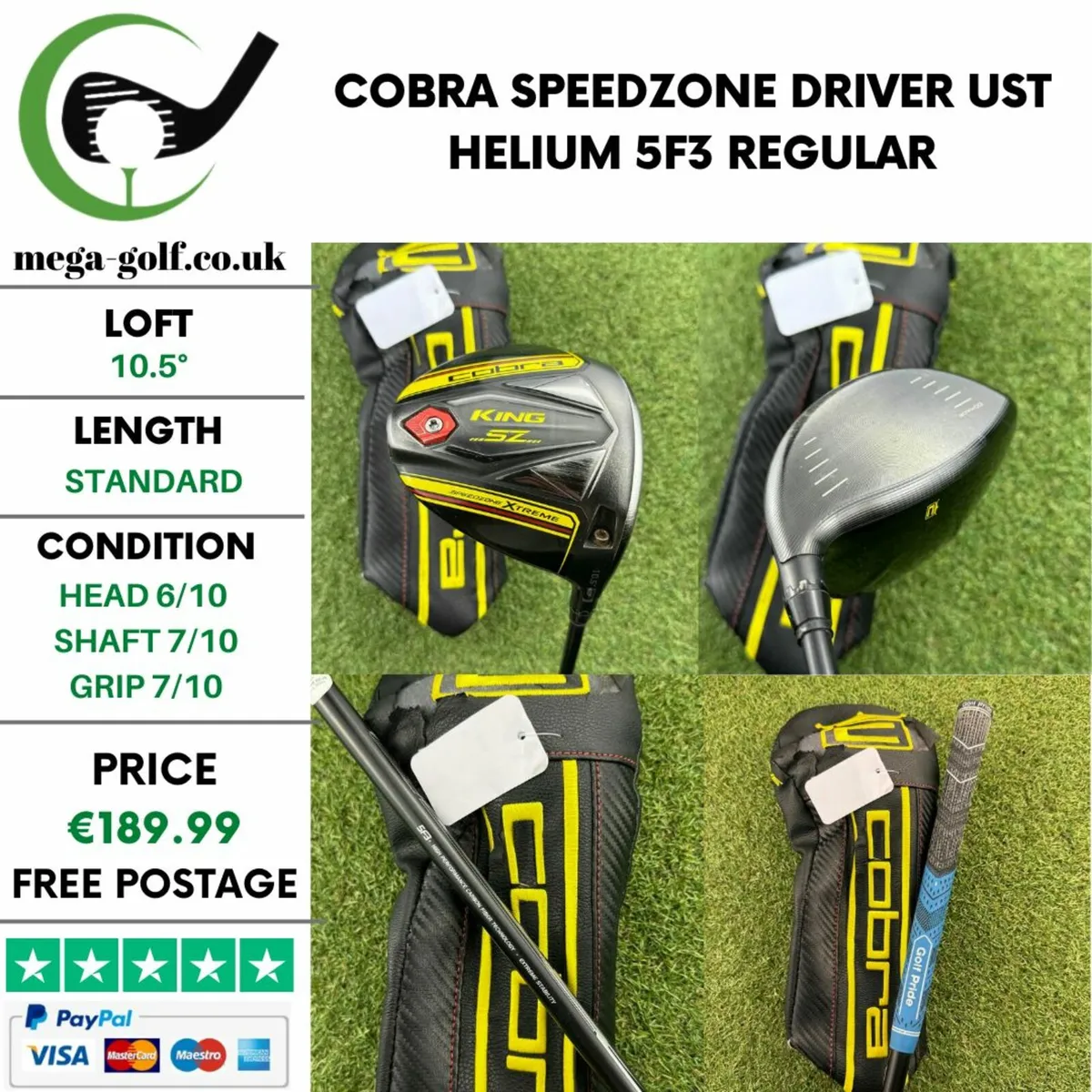 Cobra Speedzone Driver / 10.5° / Regular - Image 1