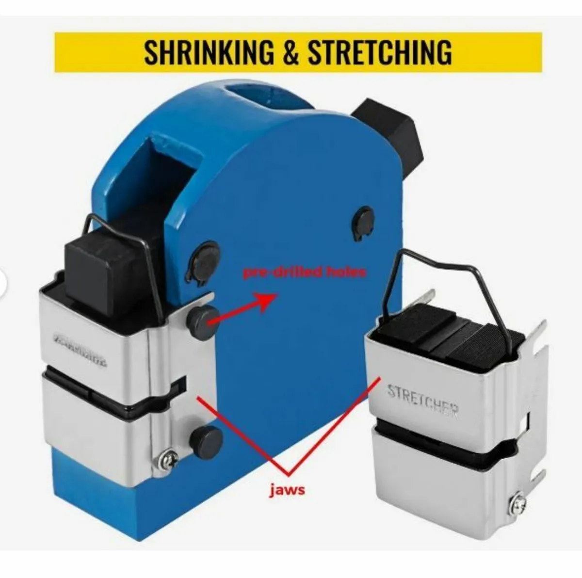 Sheet Metal Fabrication Shrinker Stretcher Set - Image 2