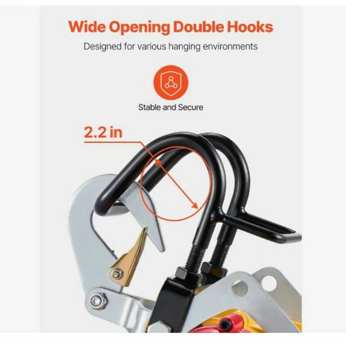 2-in-1 Electric Hoist Winch, 1100 lbs Capacity - Image 4