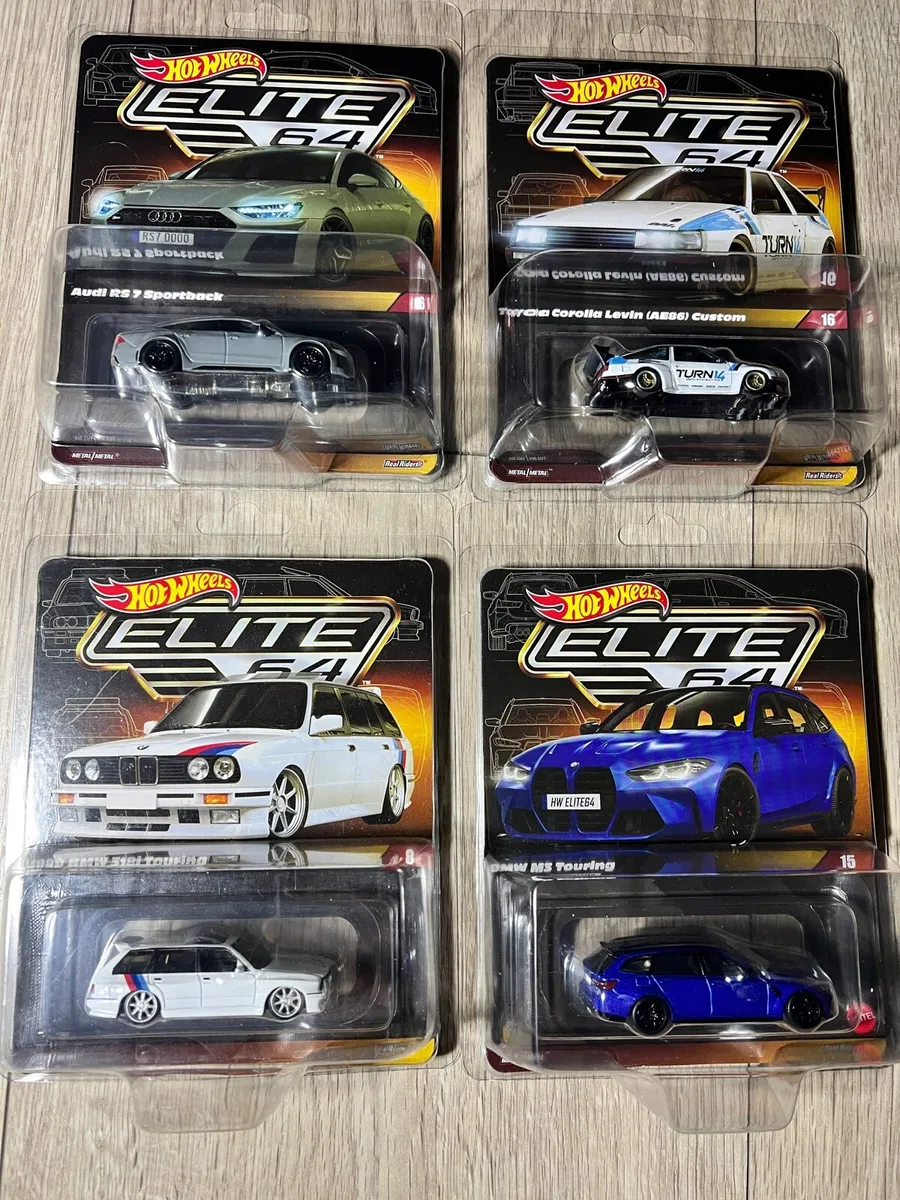 AUDI / BMW / TOYOTA LEVIN ELITE 64 HOT WHEELS