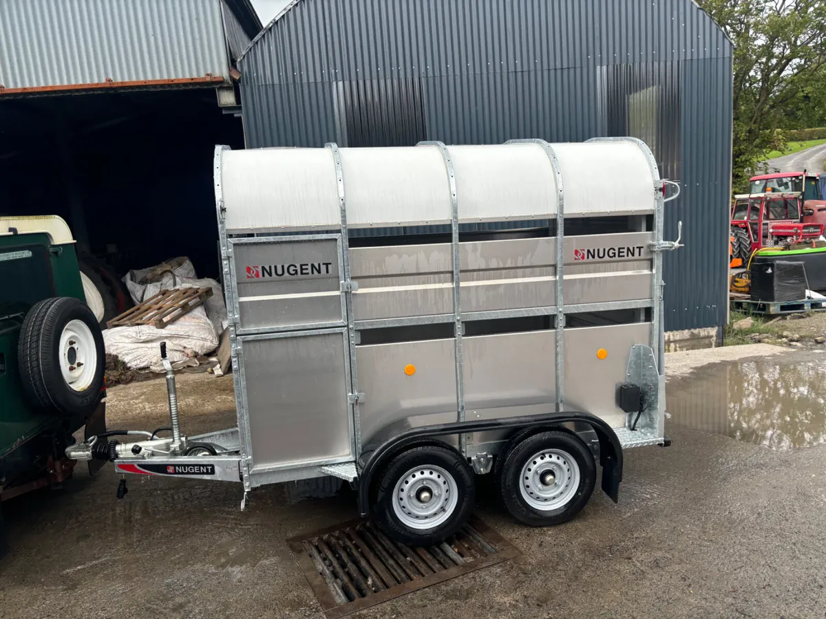 New Nugent 8x5 Livestock Trailer - Image 4