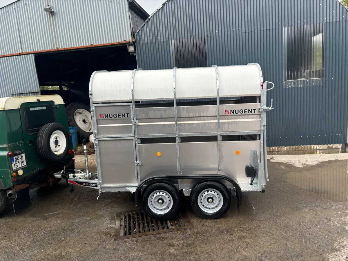 New Nugent 8x5 Livestock Trailer - Image 1