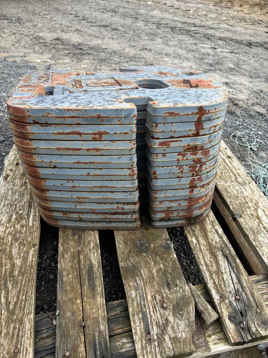 Newholland 10 X 45 KG Fan Weights - Image 1