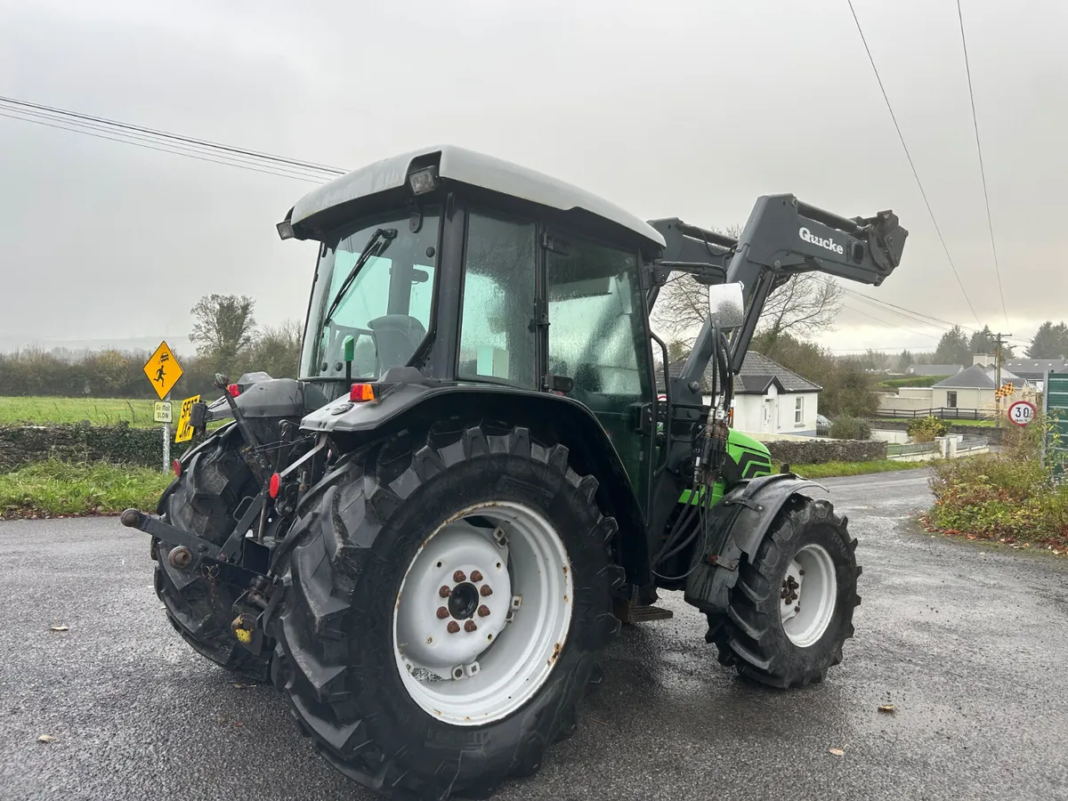 2007 Deutz Agroplus 87 with Quicke Loader - Image 3