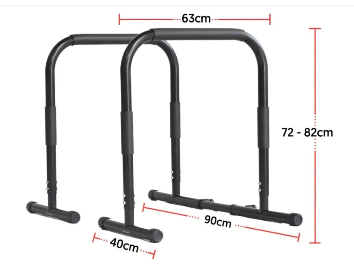 Parallel Dip & High Parallette Bars - Image 2