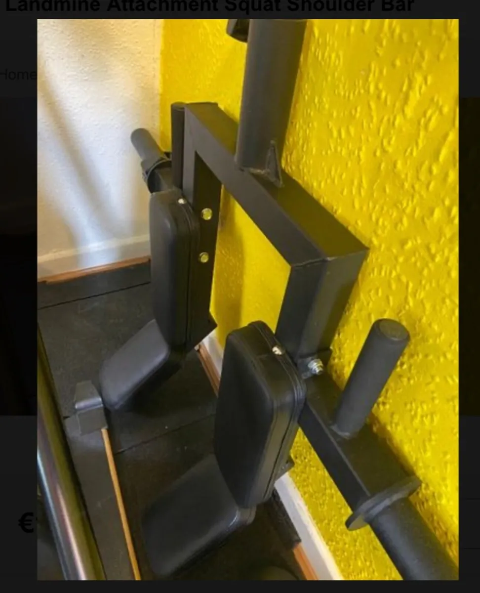 Landmine Attachment Squat Shoulder Bar - Image 1