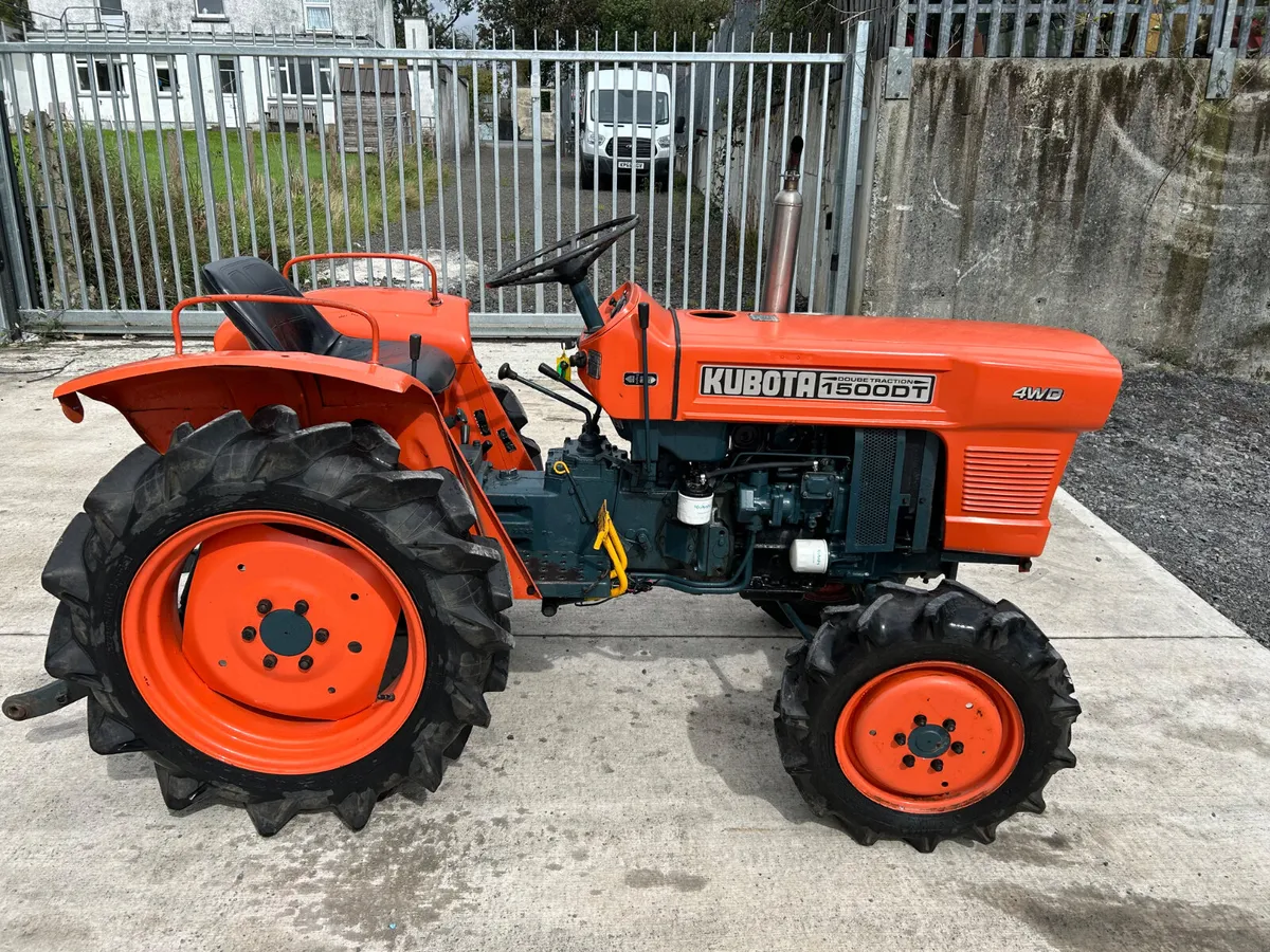 Kubota 1500DT Compact Tractor - Image 4