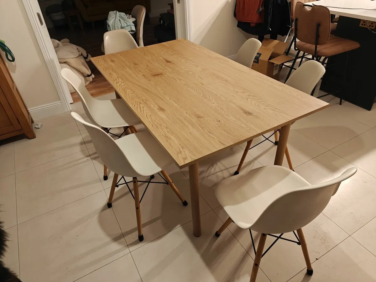 Dining table and chairs - Image 2