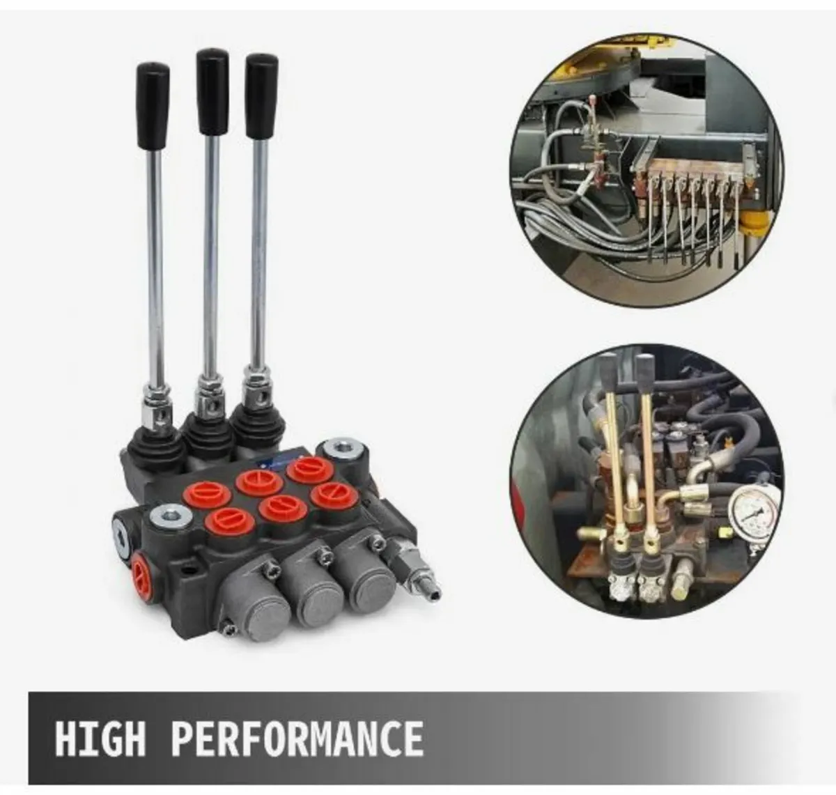 3 Spool Hydraulic Control Valve - Image 4