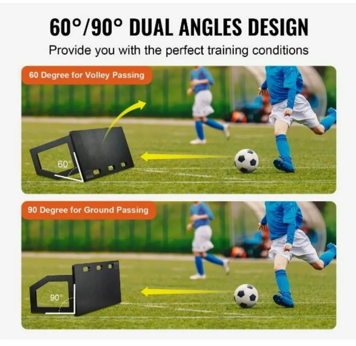 Soccer Rebounder Board, 101.6 x 40.6 cm - Image 4