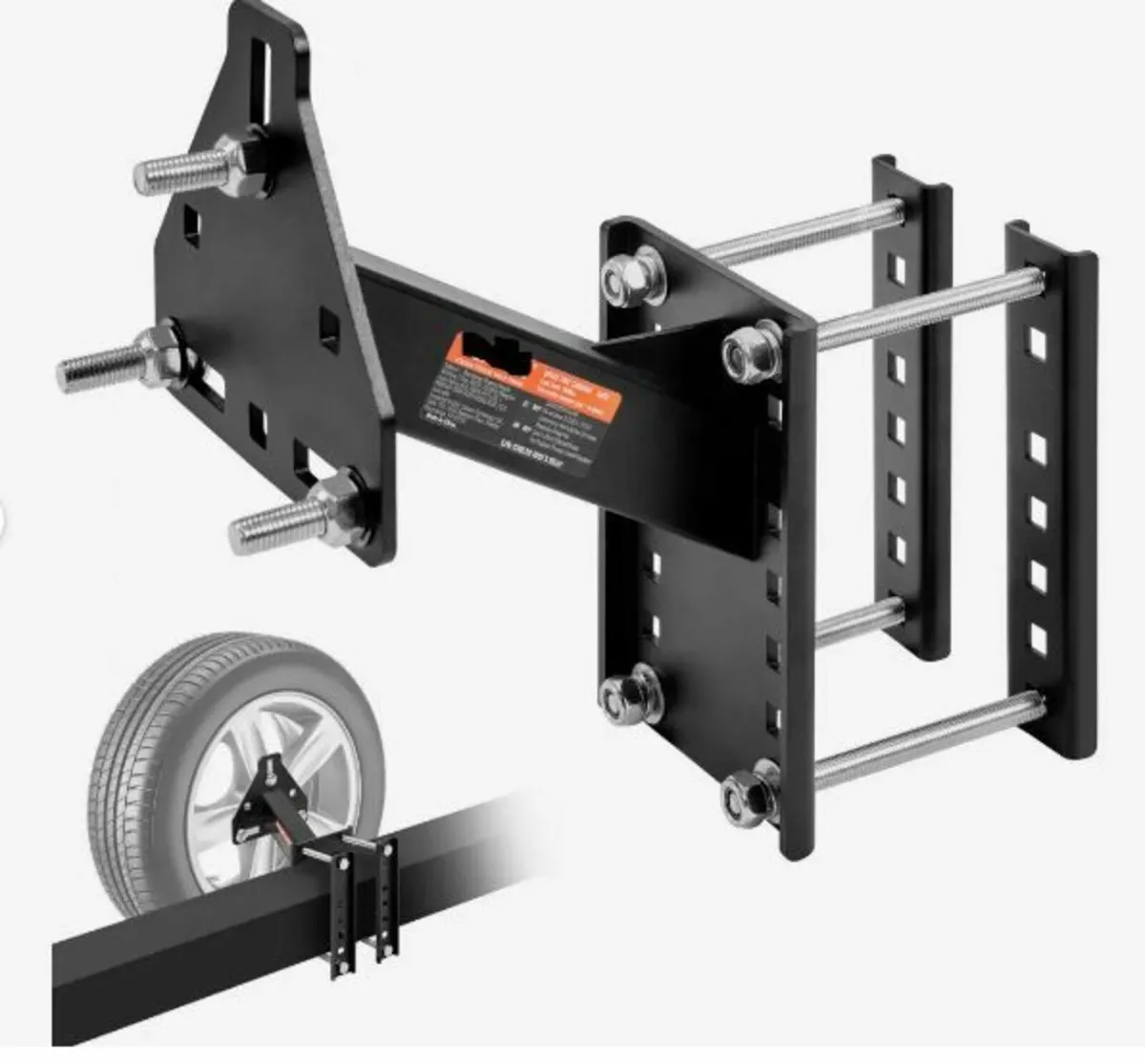 Spare Tire Carrier, Trailer Spare Tire Mount - Image 1