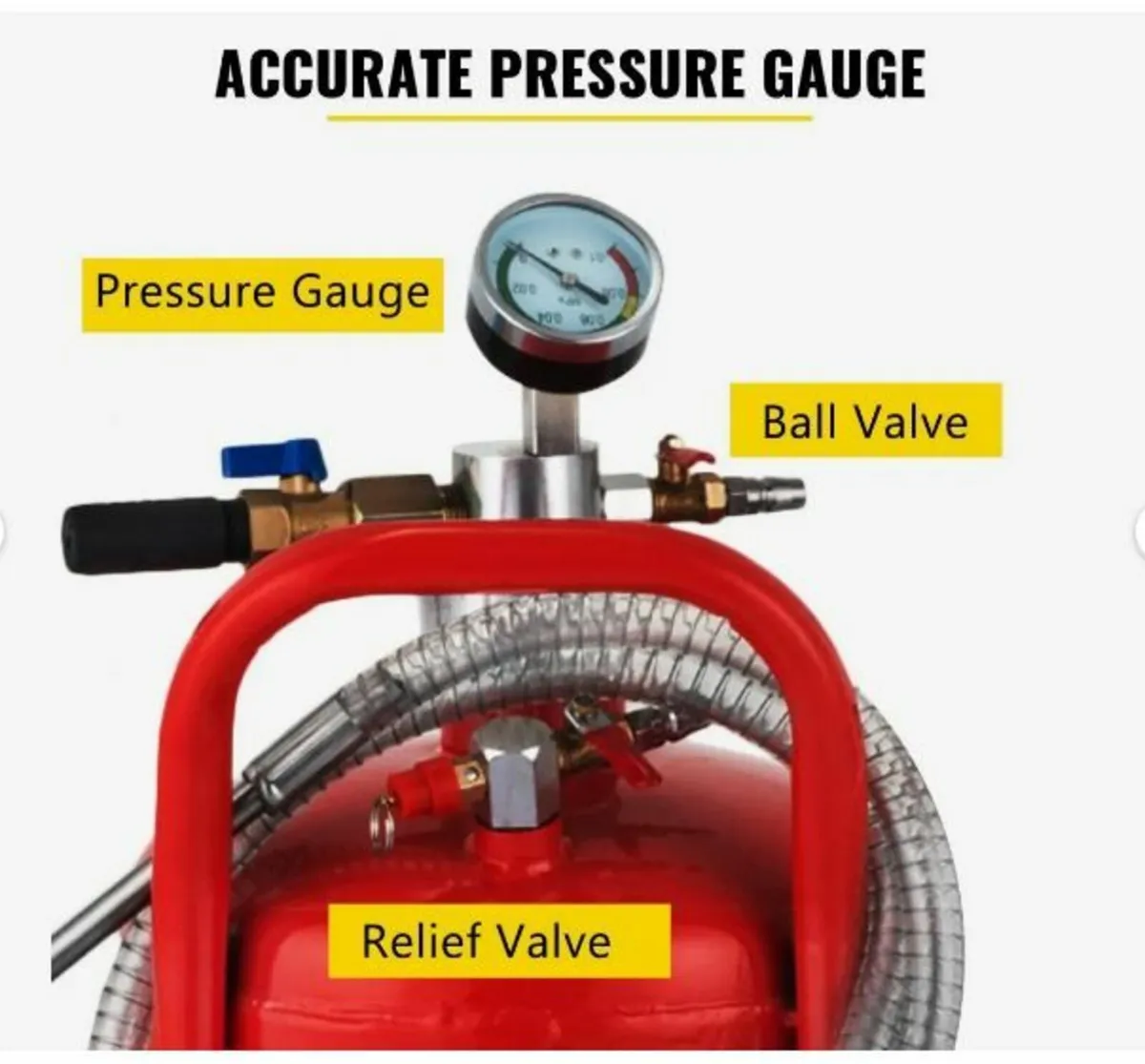 5 Gallon/22.7L Oil Extractor, Portable Air - Image 4
