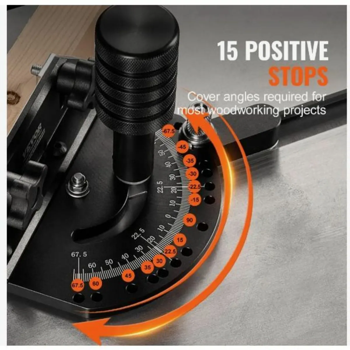 Precision Miter Gauge, Standard Slot 19 x 9.5 mm - Image 3