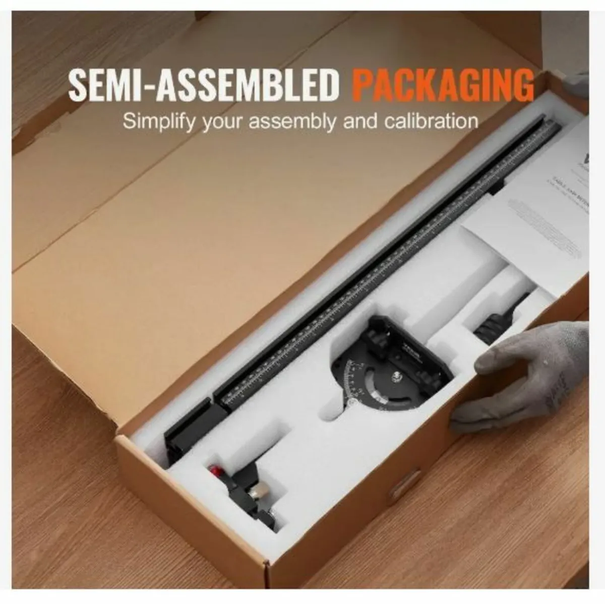 Precision Miter Gauge, Standard Slot 19 x 9.5 mm - Image 4