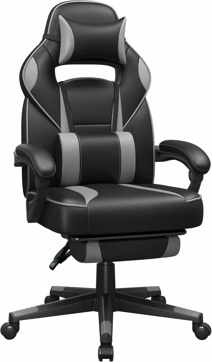 Gaming , Desk Chair c/w Footrest .. Free Delivery - Image 2
