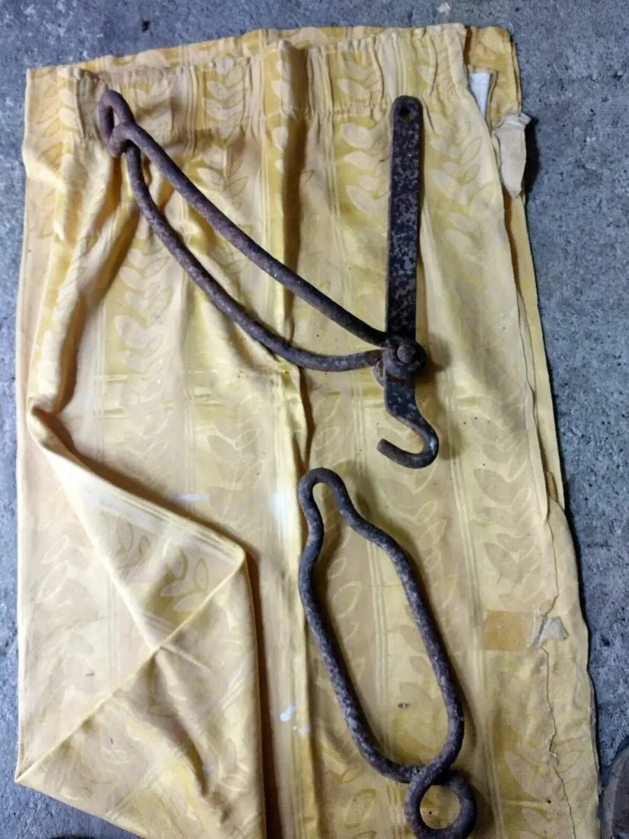 Antique iron Hay Stack Mover - Image 2