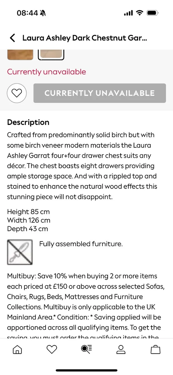 Laura Ashley Garrat Sideboard - Image 2