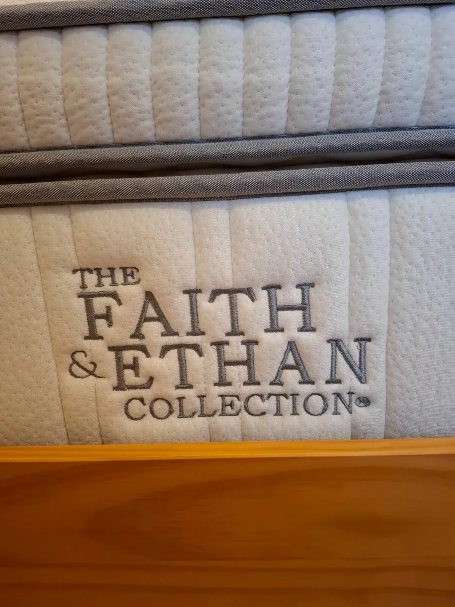 Faith & Ethan Berlin Mattress + Solid Bed Frame - Image 1