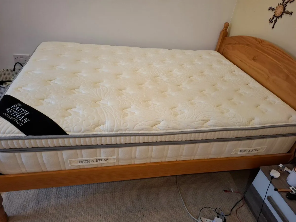 Faith & Ethan Berlin Mattress + Solid Bed Frame - Image 2