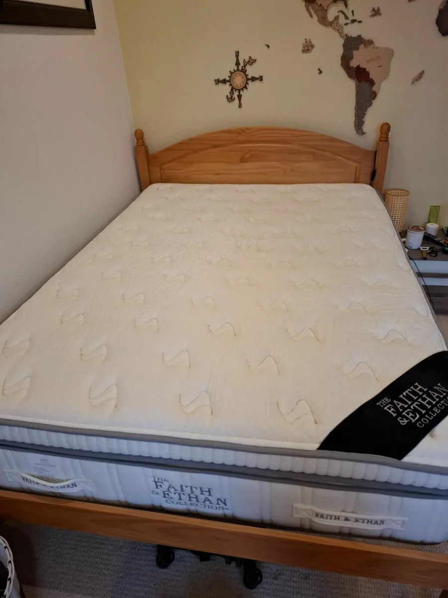 Faith & Ethan Berlin Mattress + Solid Bed Frame - Image 4