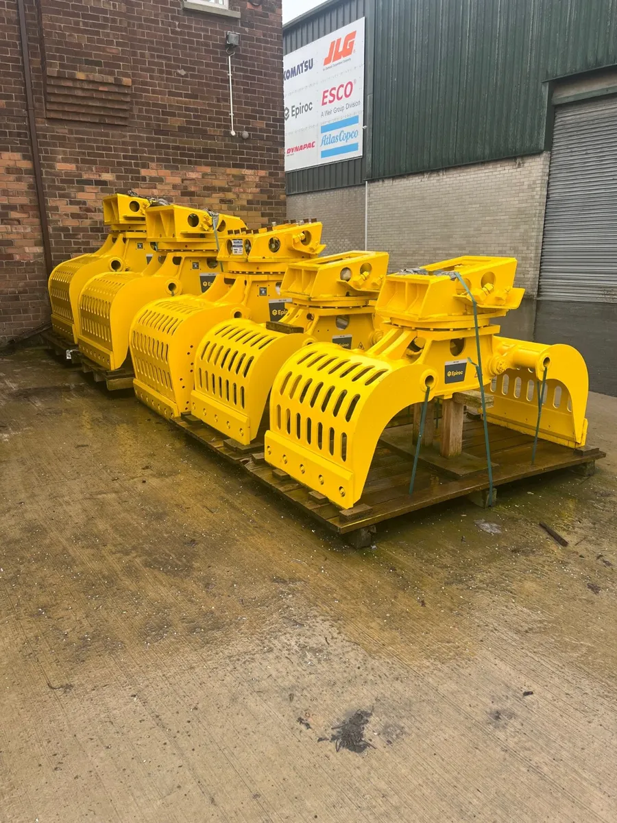 New Epiroc Hydraulic Grapples - Image 1