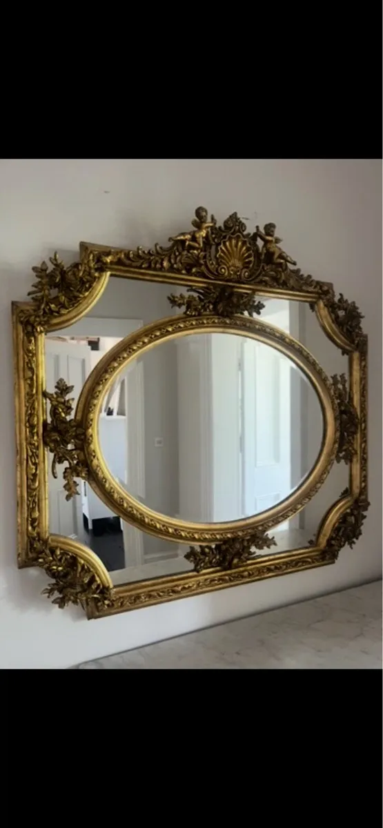 Antique mirror - Image 1