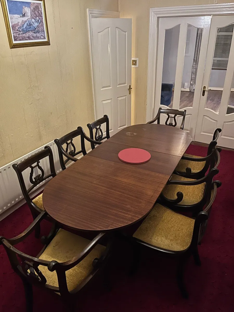 Dining Room Table and Chairs - Image 1