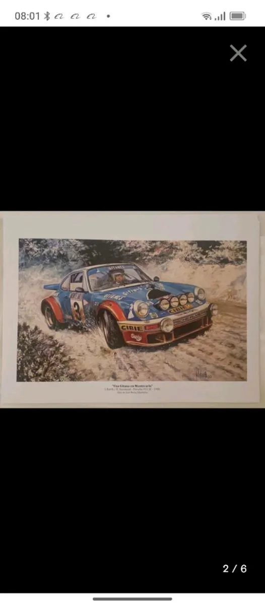Porsche 911 Digital racing print