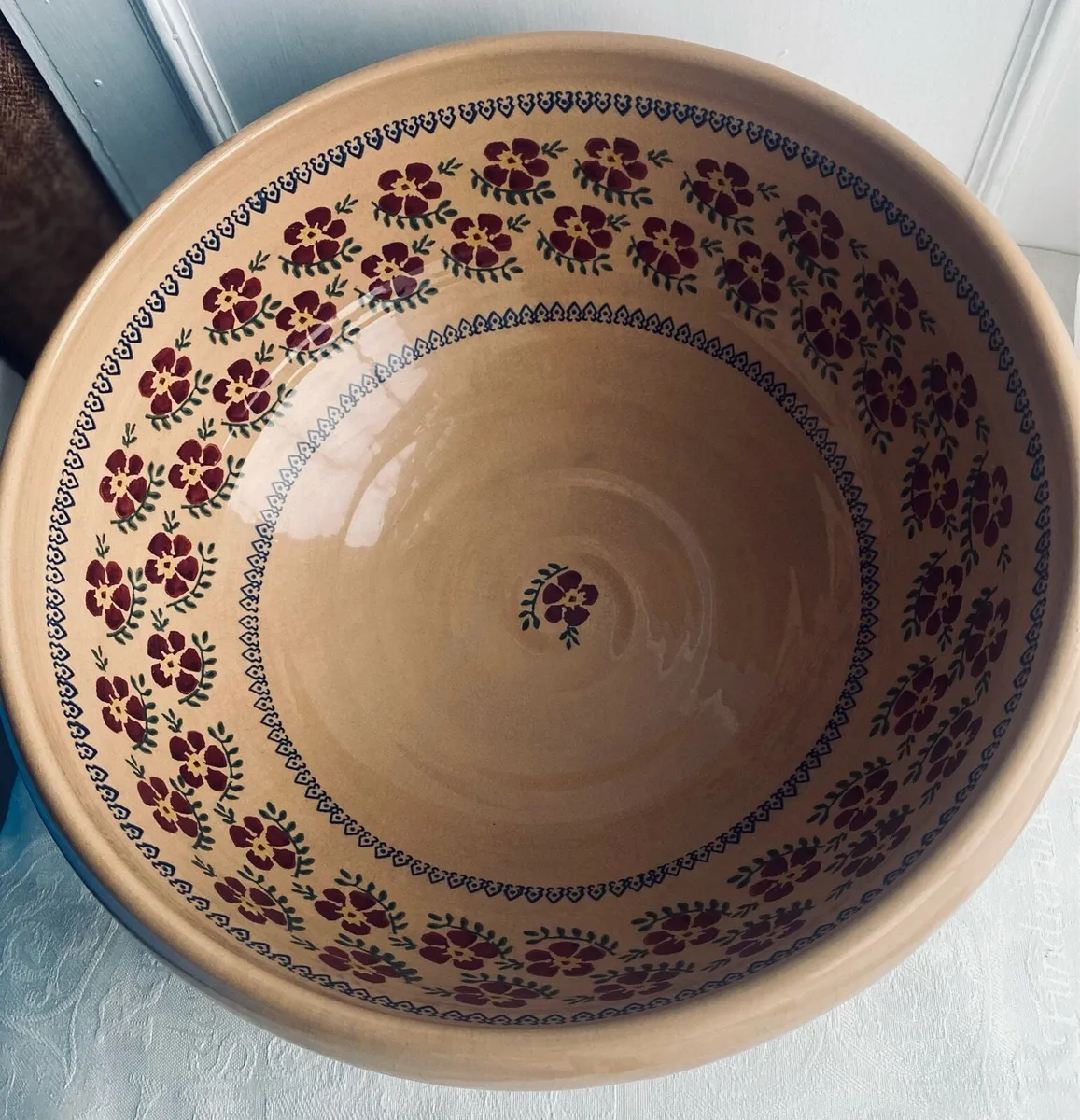 Nicholas Mosse x-large serving bowl - Old Rose - Image 2