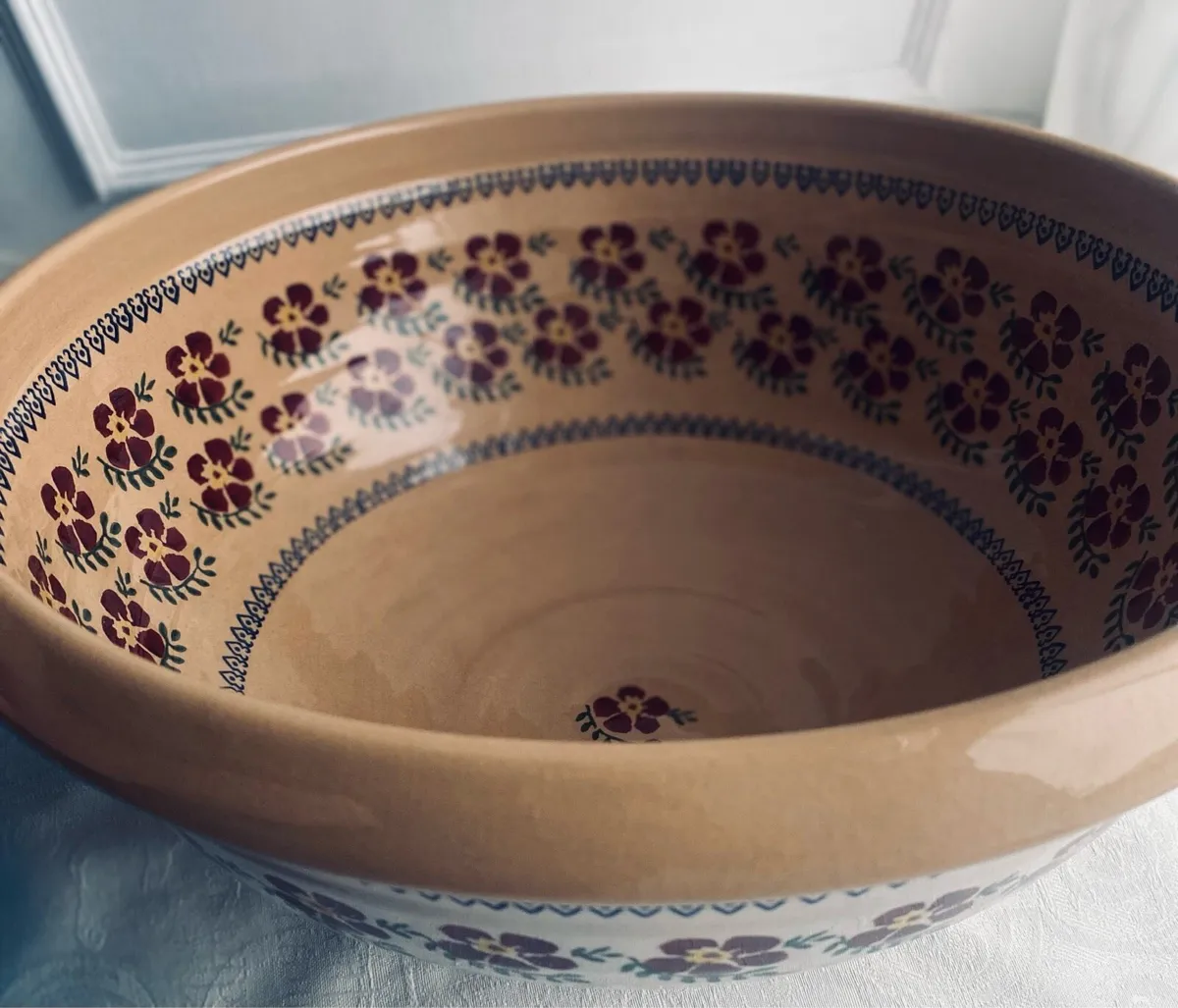 Nicholas Mosse x-large serving bowl - Old Rose - Image 3