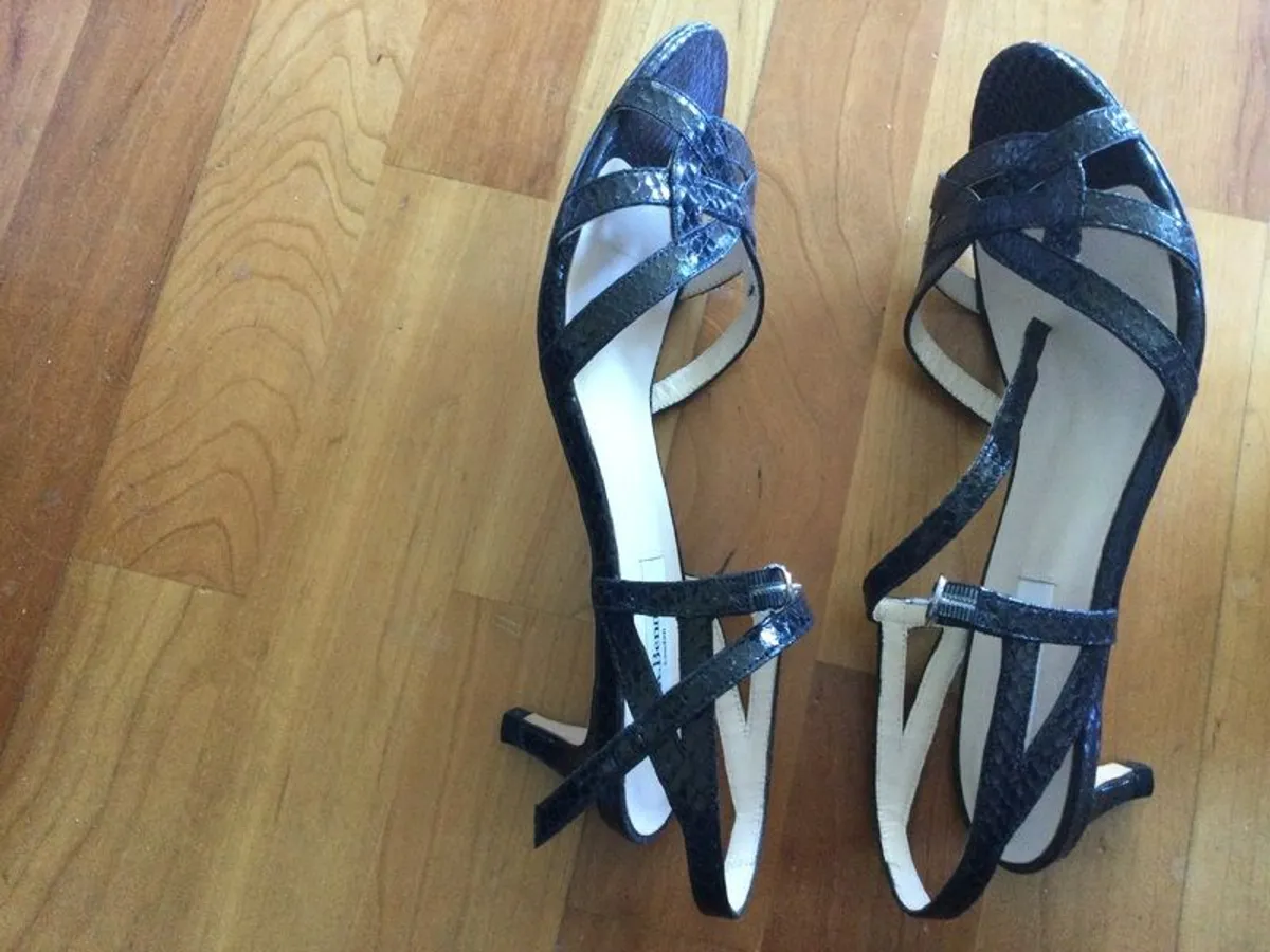 LK Bennett Black Sandals - Image 3