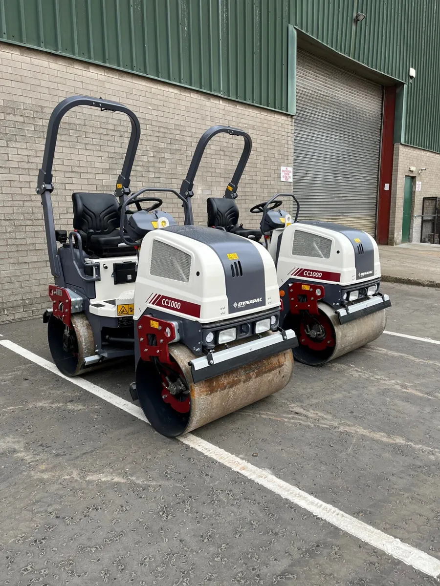 New Dynapac CC1000 Plus Asphalt Rollers - Image 1