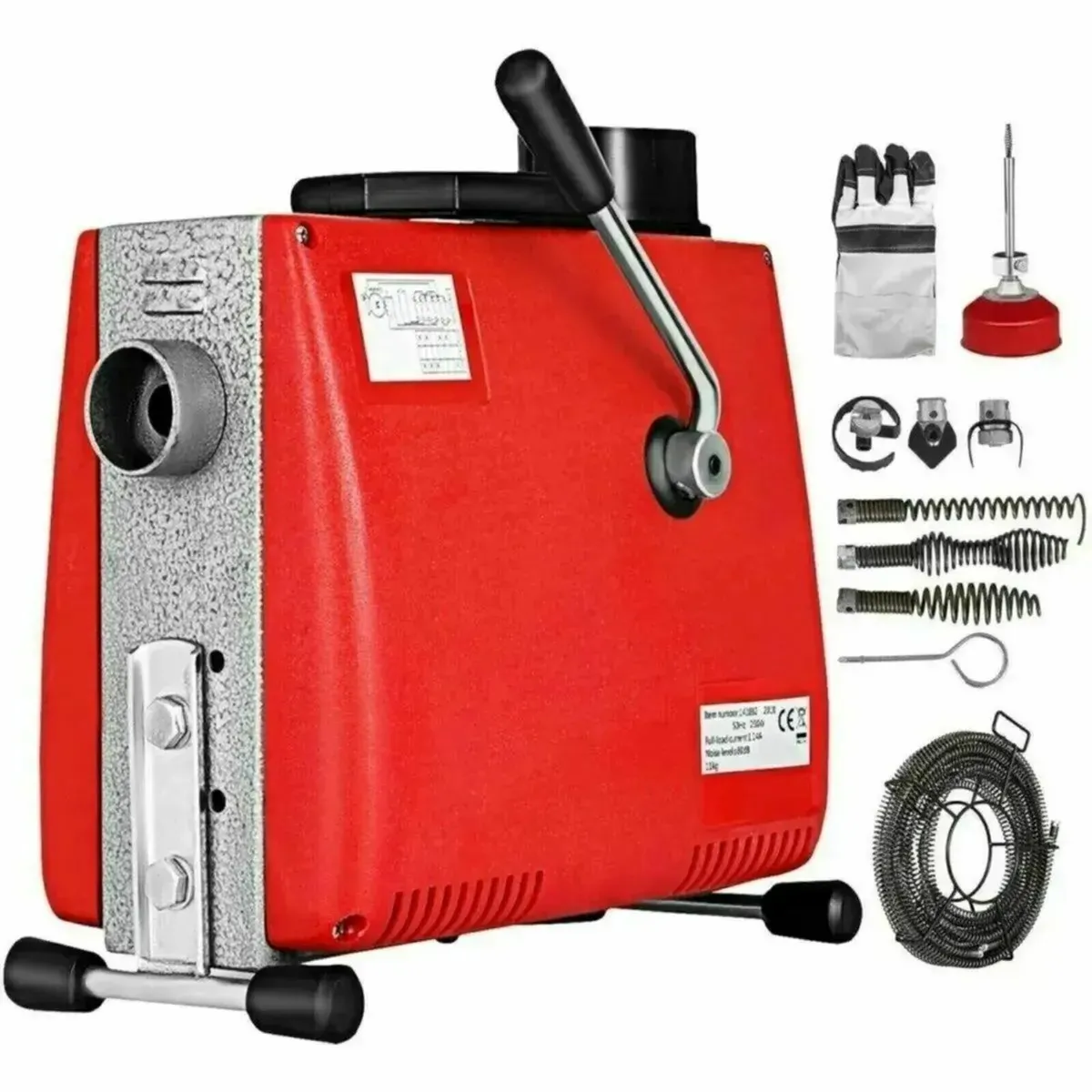 Electric Pipe Unblocker 250W Sink Drain Cleaner - Image 1