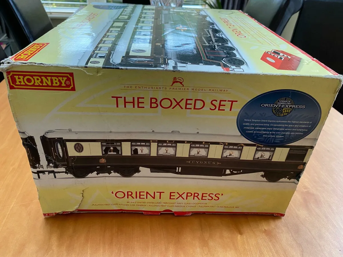 HORNBY ORIENT EXPRESS THE BOXED SET COMPLETE MINT - Image 2