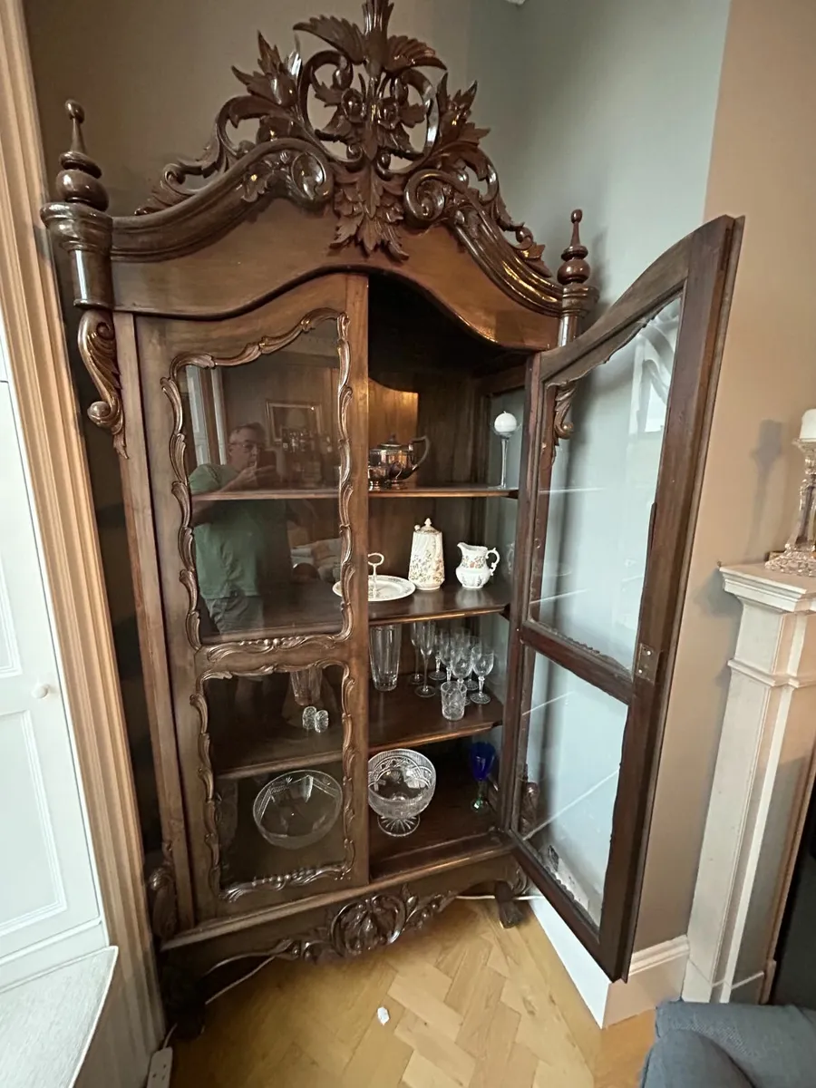 Antique China Cabinet - Image 1
