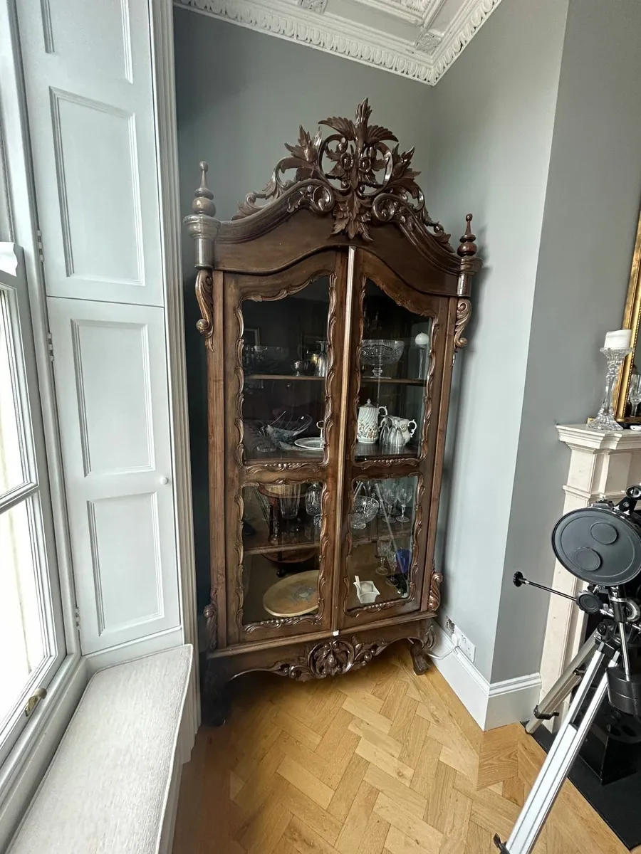 Antique China Cabinet - Image 2