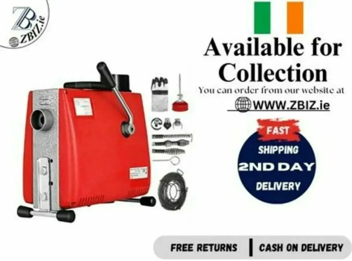 Pipe Unblocker Sink Drain Waste 250W - Image 1