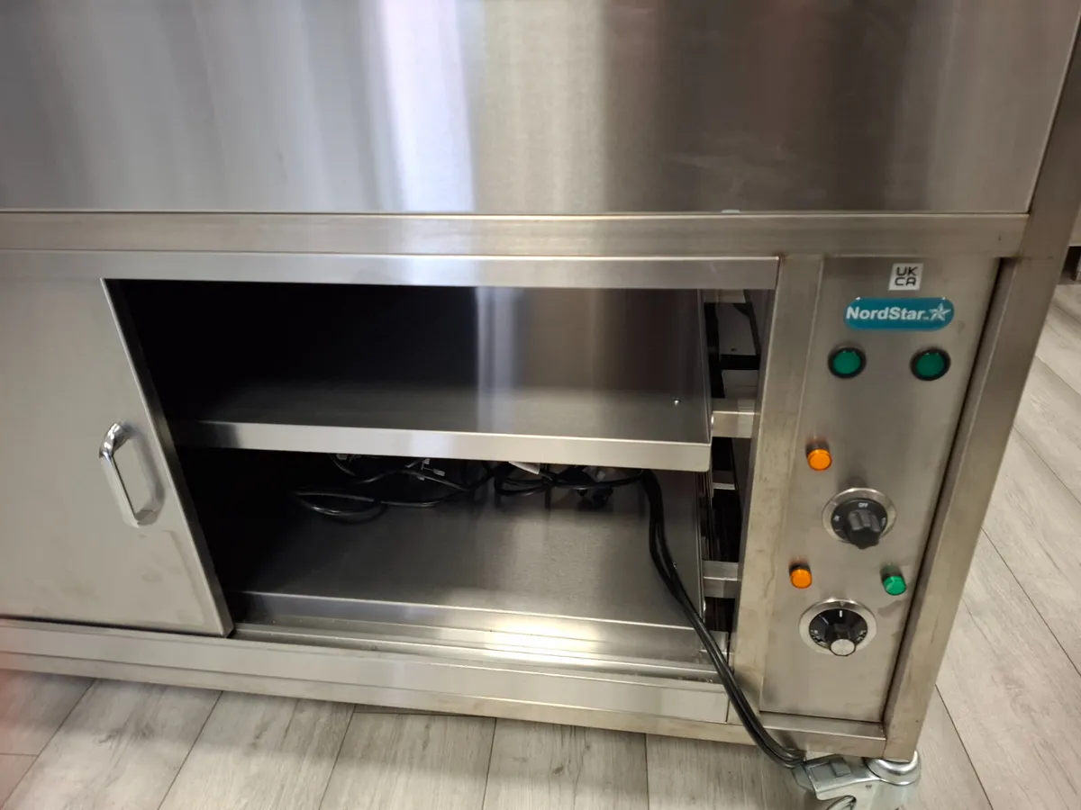 Nordstar 1500 4 Pot Bain Marie Hot Cupboard - Image 4