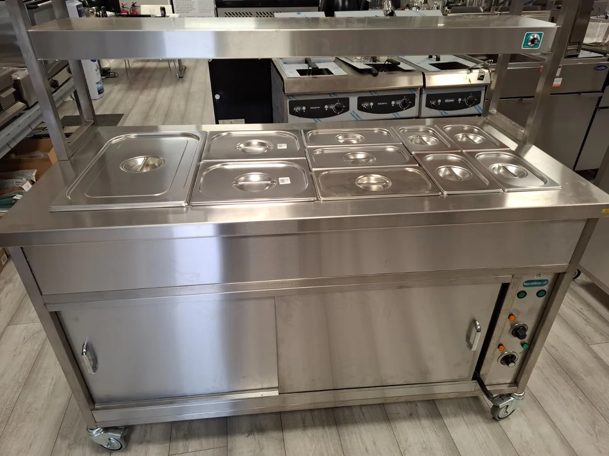 Nordstar 1500 4 Pot Bain Marie Hot Cupboard - Image 1