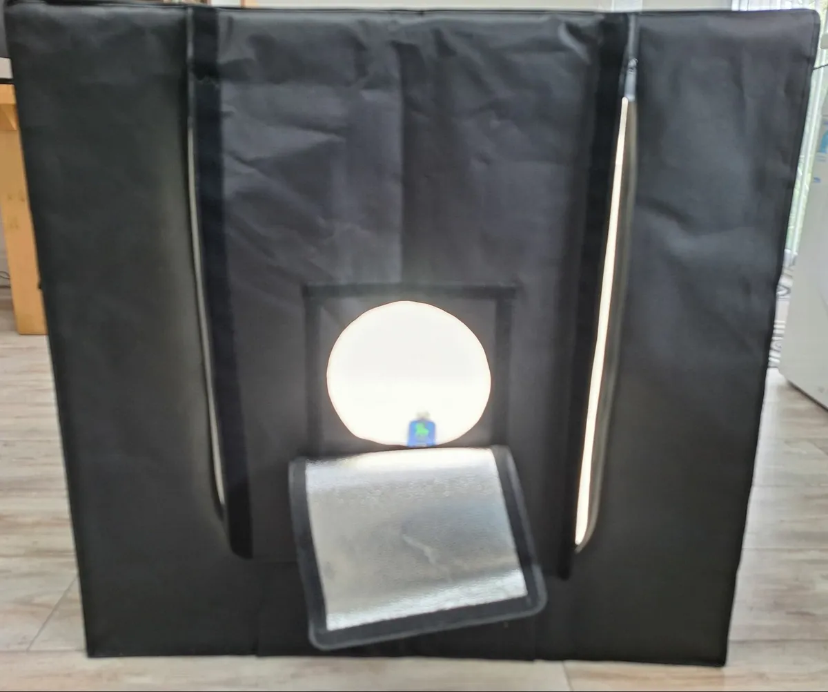 Puluz 80cm Sq. LED light box photo studio - Image 3