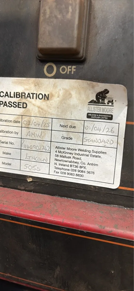 3 phase welder Lincon powertec 505s - Image 3