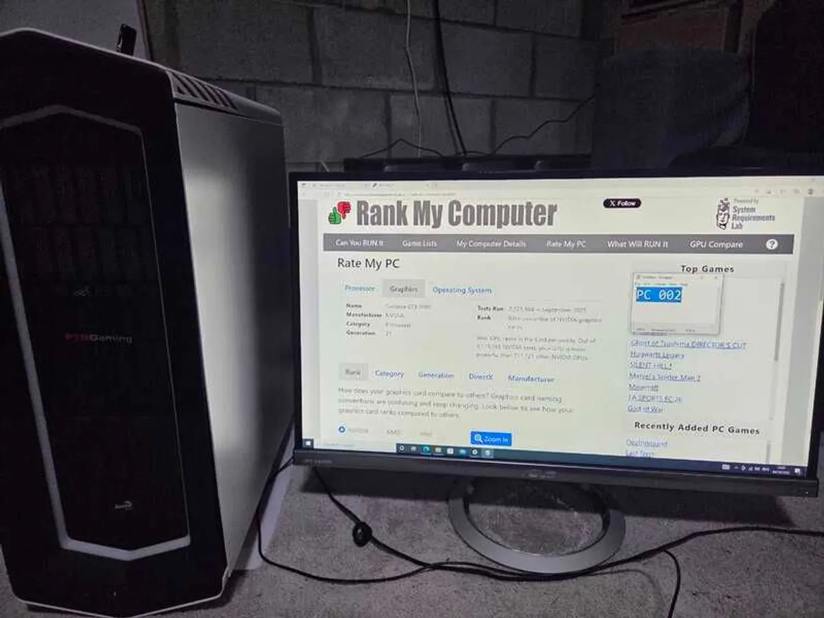 Nvidia Geforce Gtx 1080 Gaming Pc Tower - Image 1