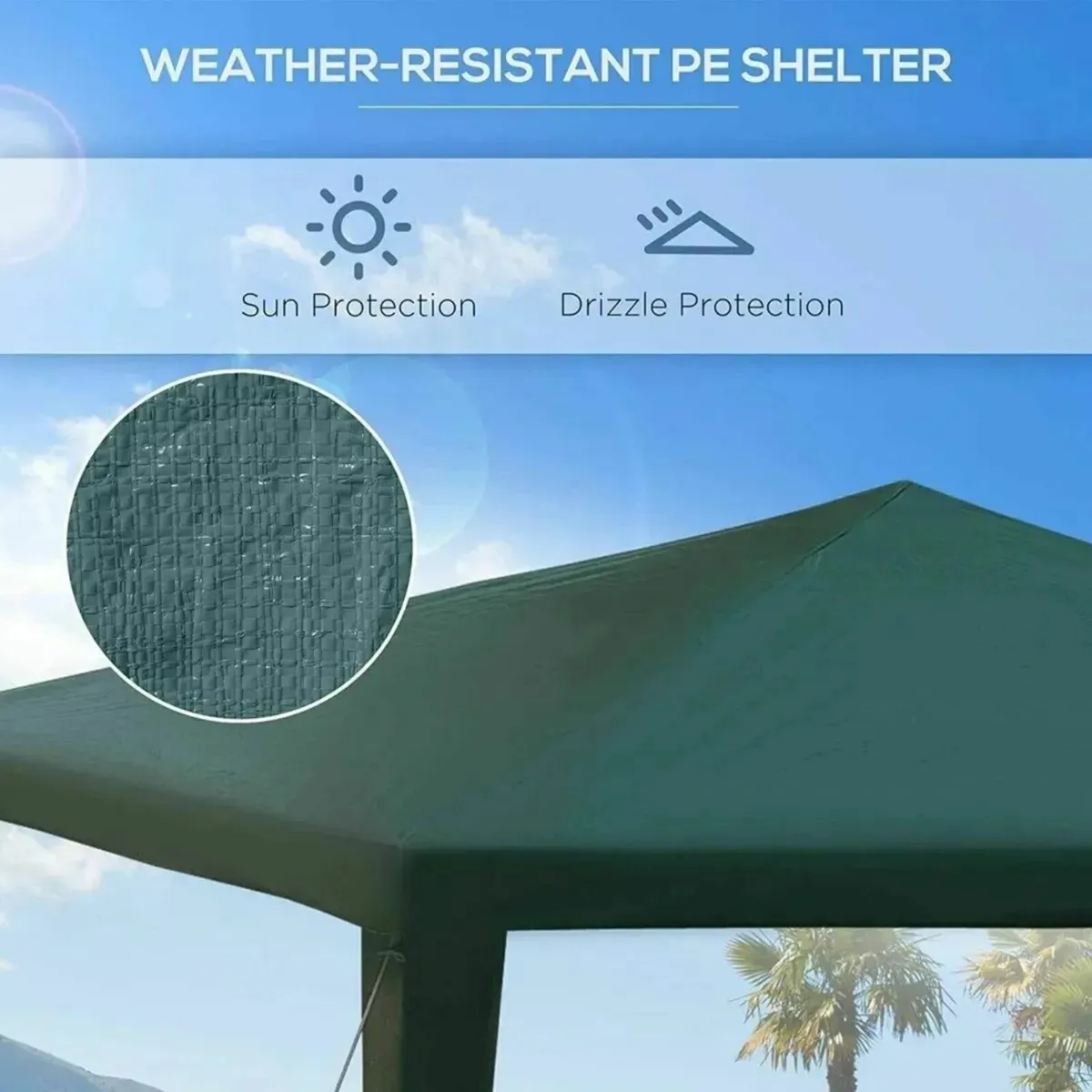 Gazebo Marquee Waterproof UV Outdoor Canopy - Image 2