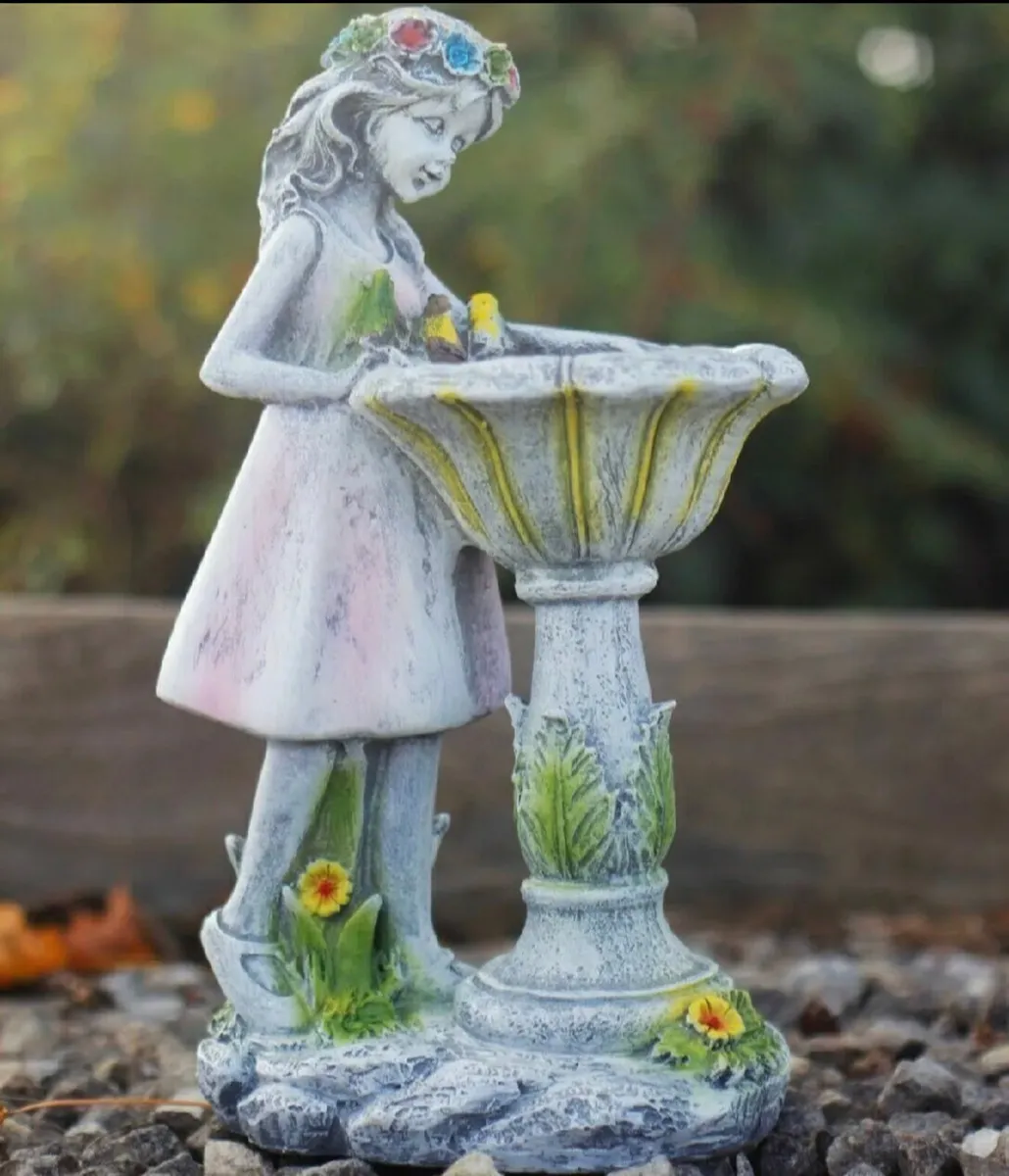 Solar Angel Garden Ornament LED Light Up - Image 2