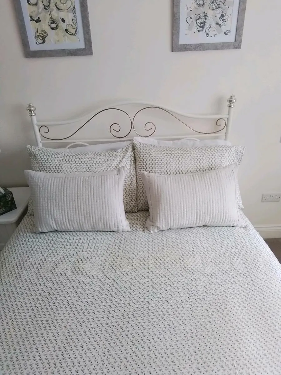 Metal double headboard - Image 2