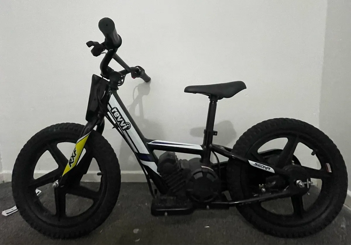 Revvi 16 kids electric bike
