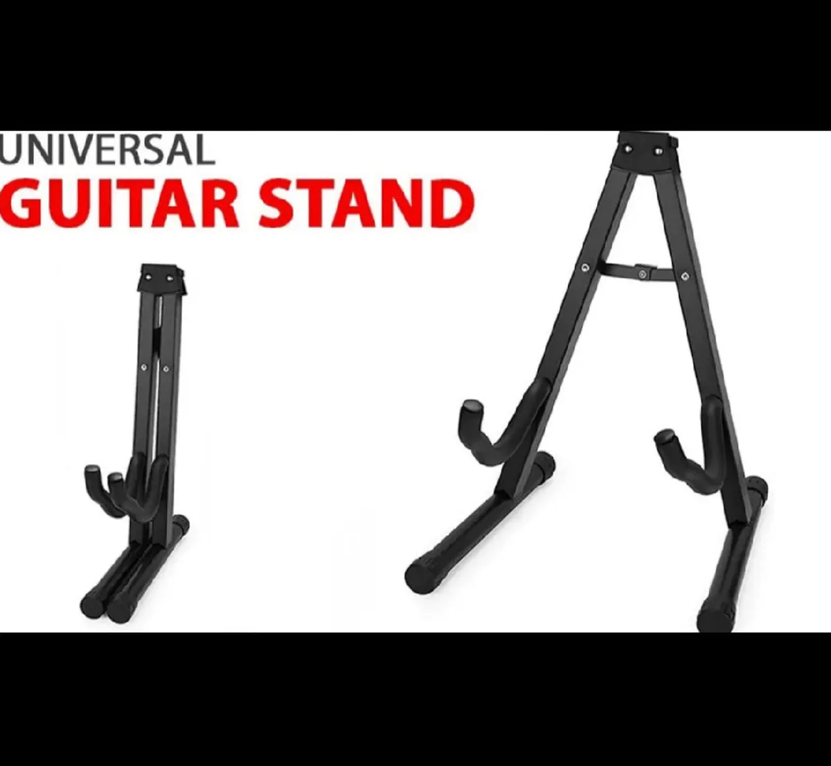 NEW Universal Guitar Floor Stand Holder - Image 1