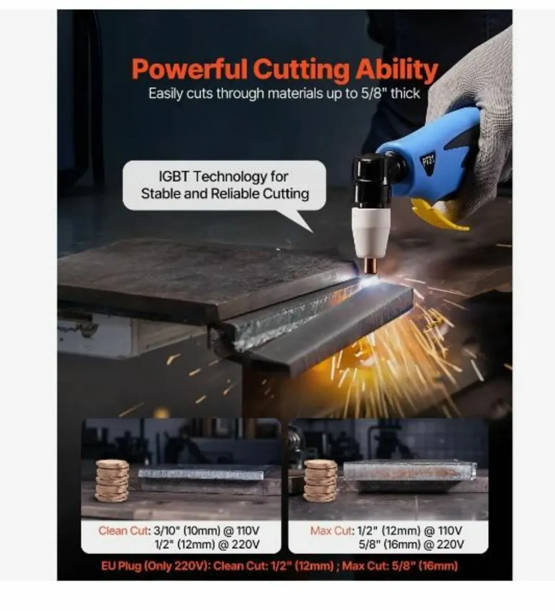 Plasma Cutter, 50A Plasma Cutting Machine - Image 2