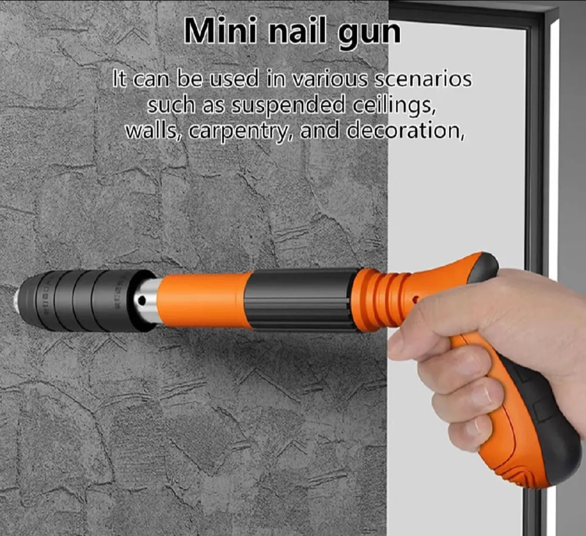 Mini Nail Gun Manual Air Nailer with 4 Gears - Image 2