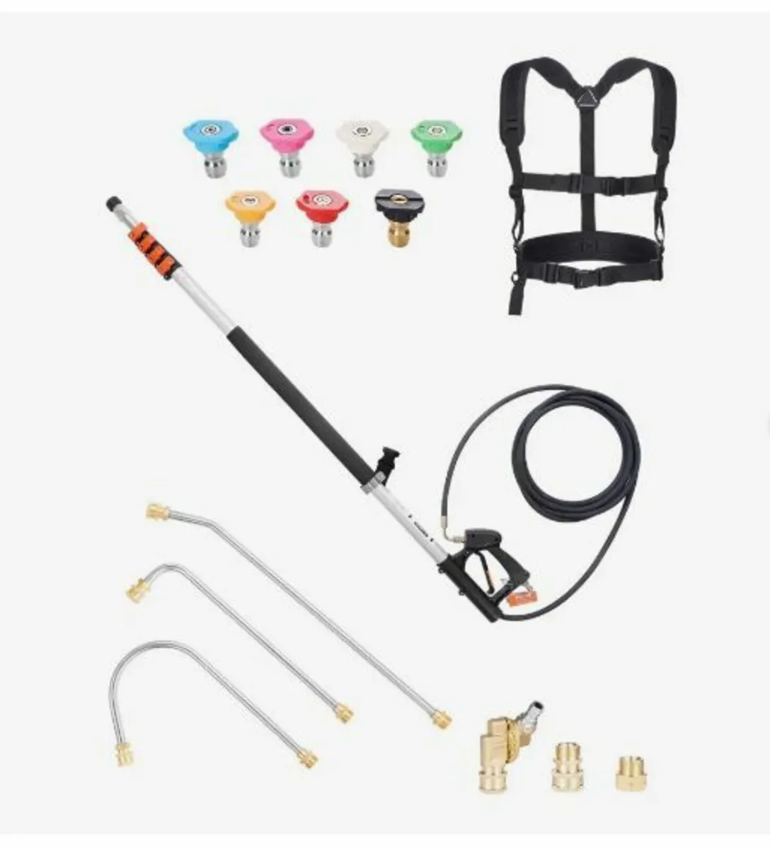 Pressure Washer Telescoping Wand, 24 ft - Image 3